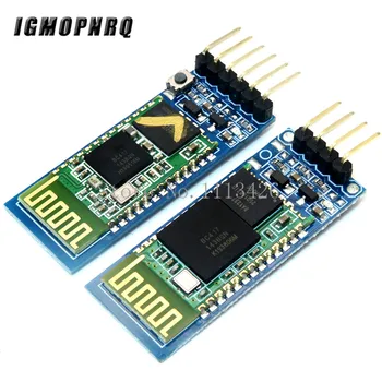

HC-05 HC05 Wireless Module For rduino Serial 6 Pin Bluetooth / HC-06 4 Pin RF Receiver Transceiver Module RS232 Master Slave