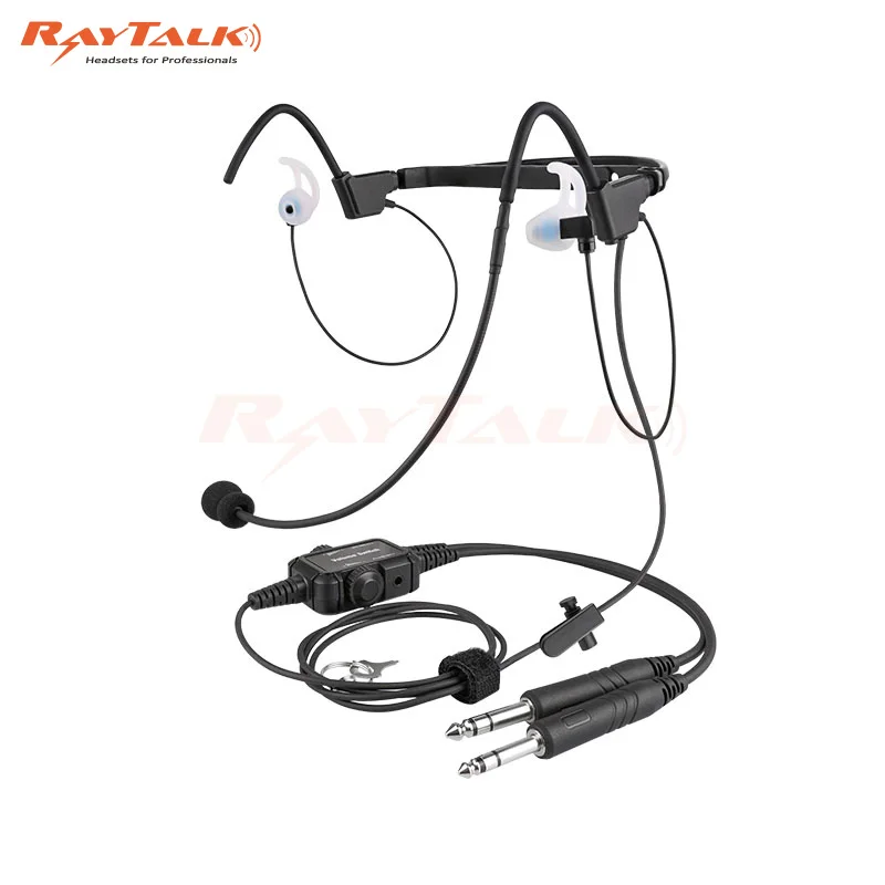Inear Type Headset Flight Headset, Ultra Lightweight Aviation Headset