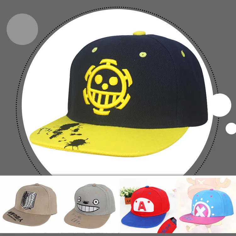 Аниме One Piece Tony Chopper Кепка бейсболка удобная регулируемая универсальные крышки s