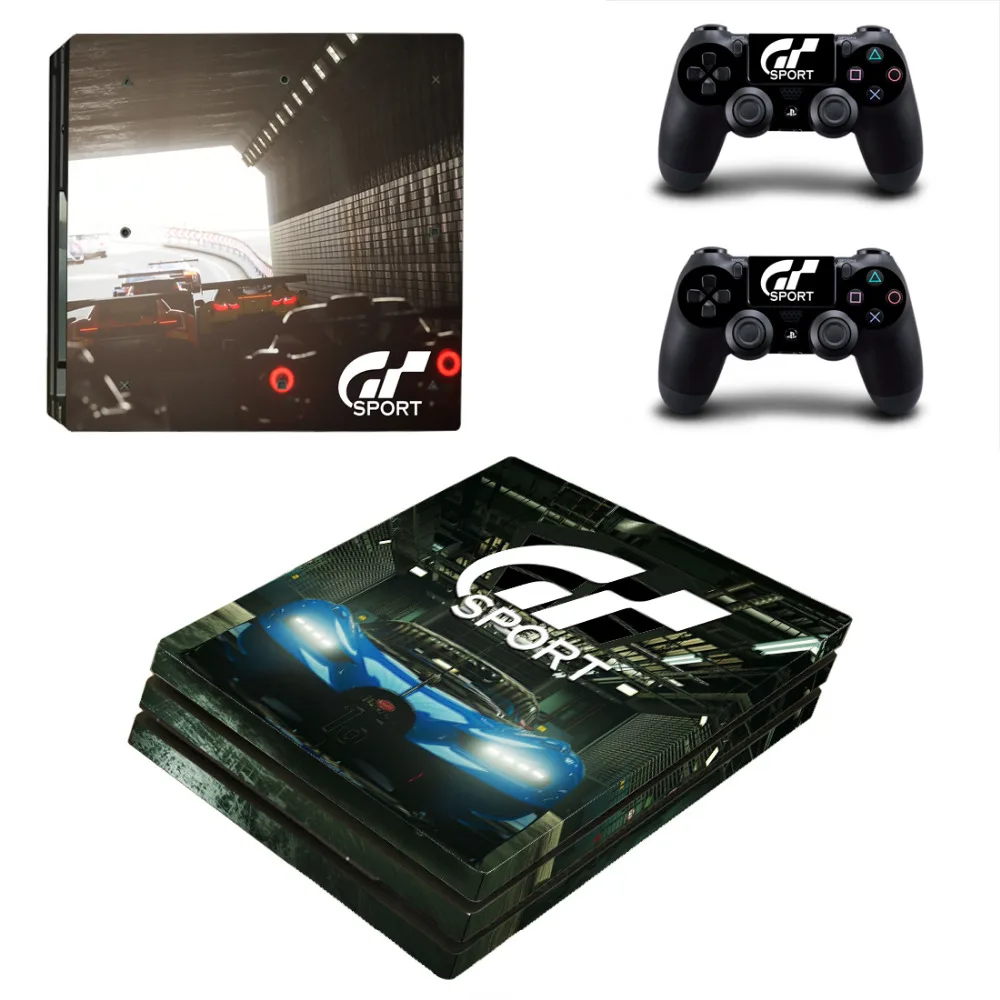 Gran Turismo Sport PS4 Pro Skin Stickers Decal Sony PlayStation 4 Console and Controllers PS4 Pro Skin Sticker _ - AliExpress
