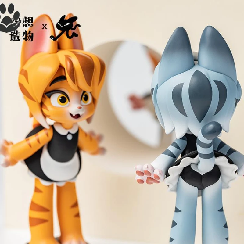 Pure Natural Maid Cat Series Blind Box Toy Figurine Determined Style