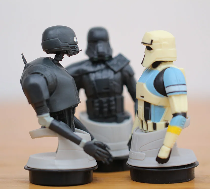 

9cm Star Wars The Darth Vader Han Solo Imperial Sandtrooper Pvc Action Figure Doll Model Toy