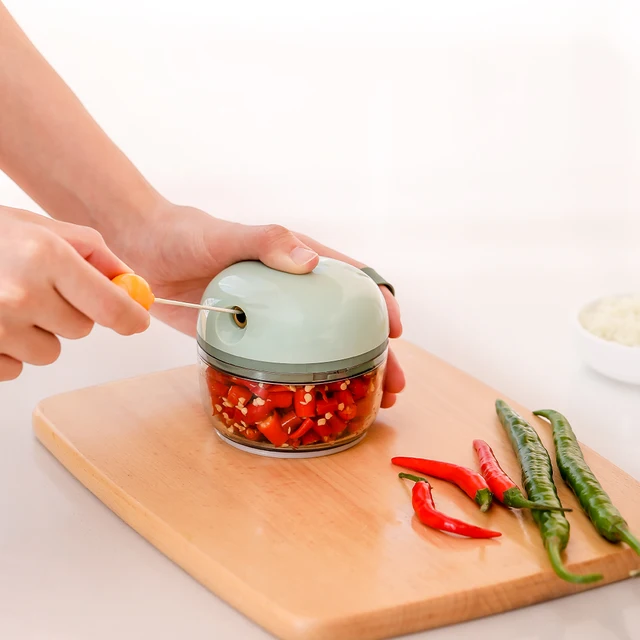 Fasola Konyhai Kiegészítők Mini Kézi Húsdaráló Hús Mincer Élelmiszer -Feldolgozó Gyümölcs Zöldségek Blender Fokhagymás Sajtó - Image 2