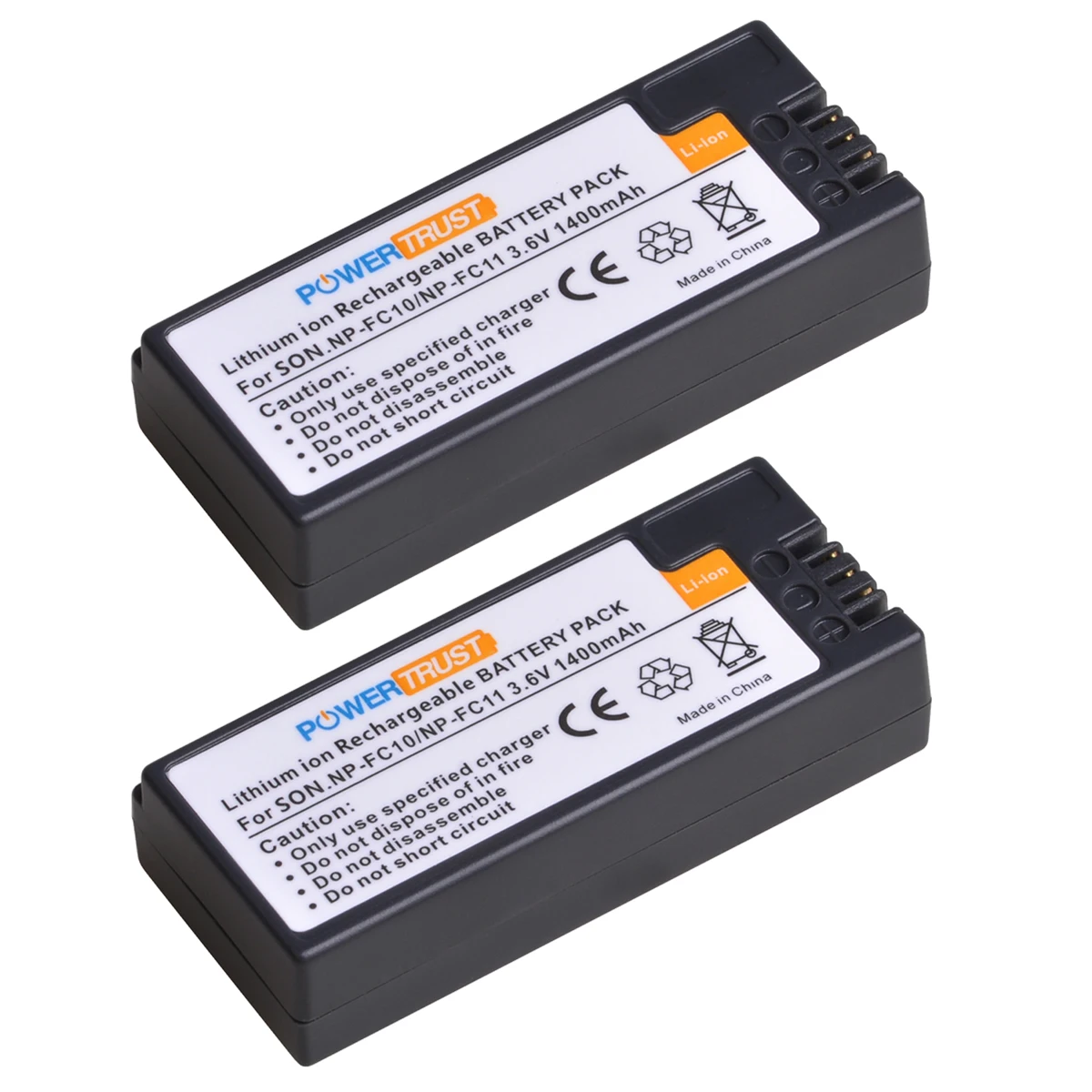 BTBAI NP-FC10 Battery Charger USB Dual For Np-fc11 DSC-F77 FX77