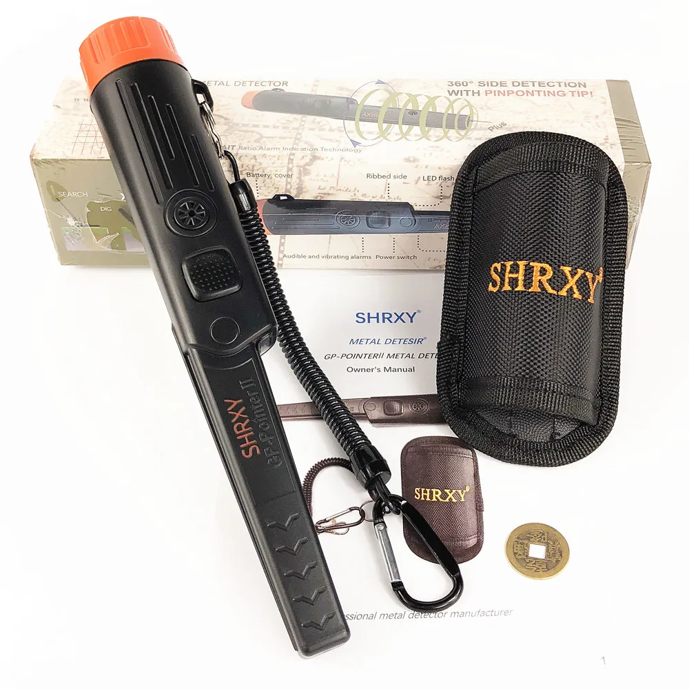 2024 NEW pro Pinpointing metal detector GP-pointer gold metal detector Static alarm with Bracelet 3