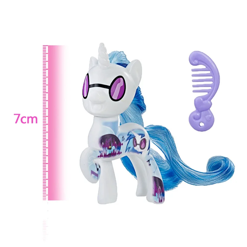 My Little Pony игрушка Дружба это волшебная тень Радуга Lyra сердцевидная радость ПВХ