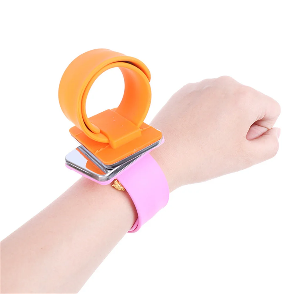 Safe Bracelet Band Magnetic Sewing Pin Cushion Storage Sewing Pins  Wristband Pin Holder Silicone Wrist Needle Pad 7colors