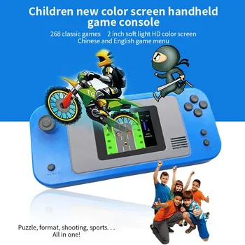 

Portable Handheld Game Console Without battery for Children, Arcade System Game Consoles Video Game Player Great Birthday Gift