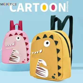 

Kids Cartoon Dinosaur Backpack Toddler Boy Girls Oxford Animal School Bag