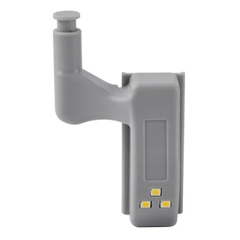 

10Pcs Cabinet Cupboard Wardrobe LED Hinge Light Smart Sensor Lamp