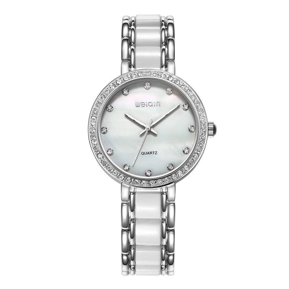 

2020 New Fashion Luxury Crystal Rhinestone Ladies Watch Stainless Steel Strap Waterproof Quartz Ladies Watch Relogio Feminino
