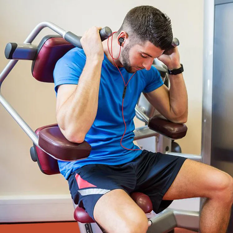 3.5mm Magnets In Ear Earphones Bass Music Headset Earphone Sport Stereo Earbuds With Mic For Phone MP3 Samsung Xiaomi Huawei 