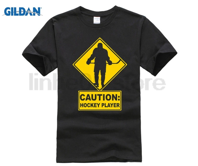 Новинка 2019 Мужская мода хоккейный игрок коробка видео игра футболка мультфильм