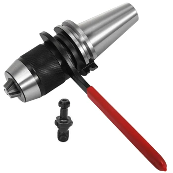 

CAT40 Intergrated Precision Keyless Drill Chuck 1/2 Inch fits on Mazak Fadal Cnc New