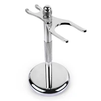 QSHAVE Men uchwyt na golarkę ze stali nierdzewnej pędzel do golenia stojak bezpieczeństwa Razor It uchwyt na golarkę 15cm uchwyt na maszynkę do golenia i szczotka nie w tym 1