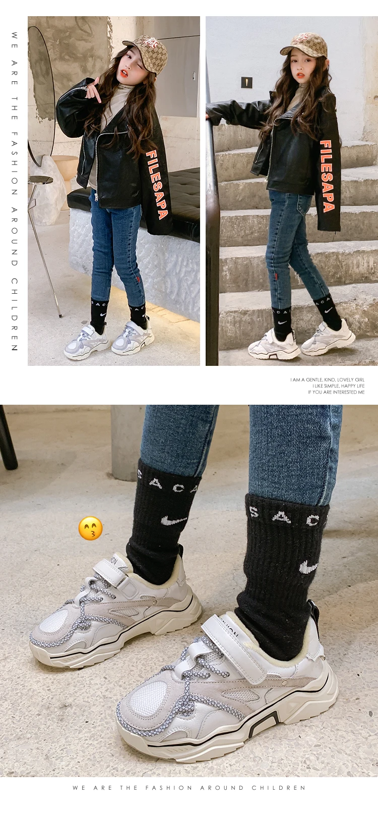 CCTWINS/детская обувь; коллекция года; зимние спортивные кроссовки для маленьких девочек; Детские Модные Повседневные кроссовки для мальчиков; брендовая черная теплая обувь; FS3175