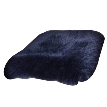 

Universal Sheepskin Seat Cushion Cover Winter Warm Natural Wool Car Seat Covers