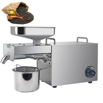 

Industrial Oil Extractor With Tem-Control Peanut Oil Mill Machine Screw Cold & Hot Press High Yield Oil Press Machine For Cheap