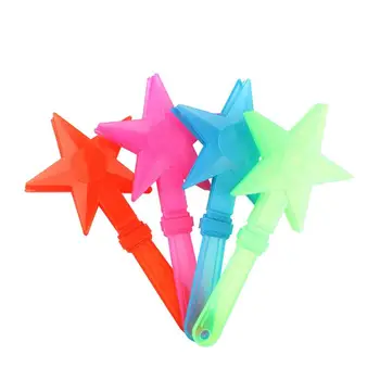 

10pcs Star Applause Makers Plastic Shining Funny Star Hand Clap Star Applause Maker For Concert Party Dance