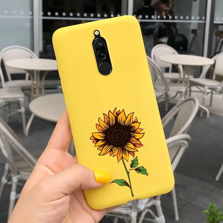 xiaomi leather case card Ốp Lưng Silicon Dẻo Cho Xiaomi Redmi 8 Bao Mềm TPU Cặp Đôi Tình Nhân Cát In Bao Da Cho Xiaomi Redmi 8 Điện Thoại Ốp Lưng Redmi 8 coque Funda leather case for xiaomi