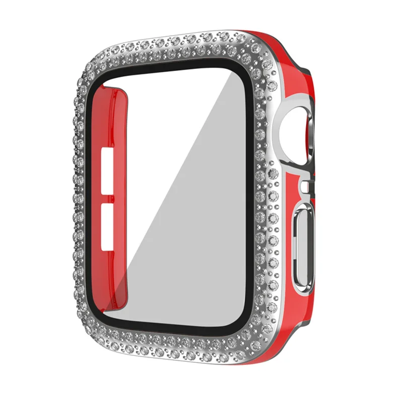 Чехол GOOSUU для apple watch 44 мм 40 42 38 защита экрана бампера Apple band series SE 6 5 4 3 аксессуары