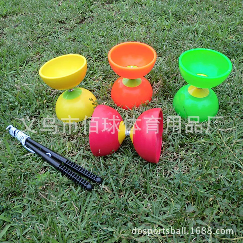Детский Diabolo Монополия начинающих Diabolo с двухголовой кожаная упаковка Diabolo не замненная Начальная школа студента Adu
