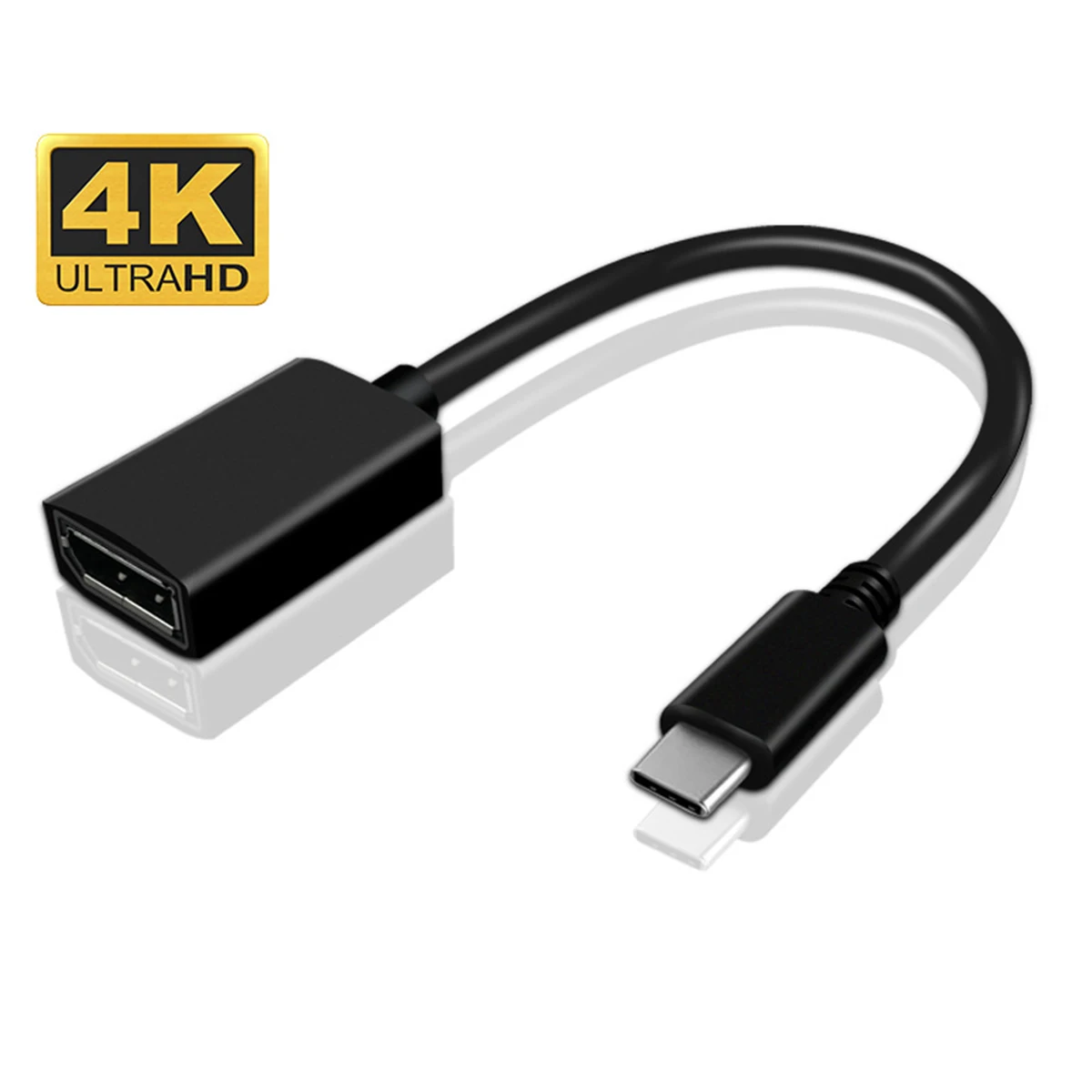 

SOONHUA USB 3.1 Type-C To DP Displayport Adapter Audio Video Converter Cable Multi-Layer Shield Cable Converter Cables
