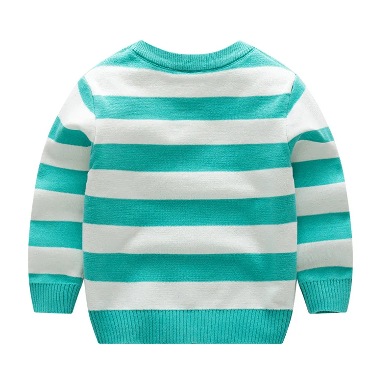 

2018 Autumn And Winter New Style Sweater BOY'S Crew Neck Korean-style Children Double Layer Thick Children Cotton Pullover Sweat