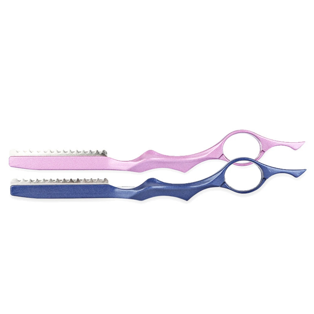 GOZLILI Safety Hair Cutting Razors for Hairdresser's Steel Barber Salon Thinning Tools+10pcs Blades Scraping Eyebrow Knife Kits (7)