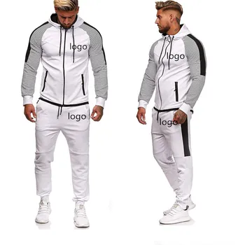 

2020 New Men's Hoodie Custom LOGO Spring Autumn Men's Hoodie Harajuku high quality Cotton Men's Hoodie Sportswear+sports pants