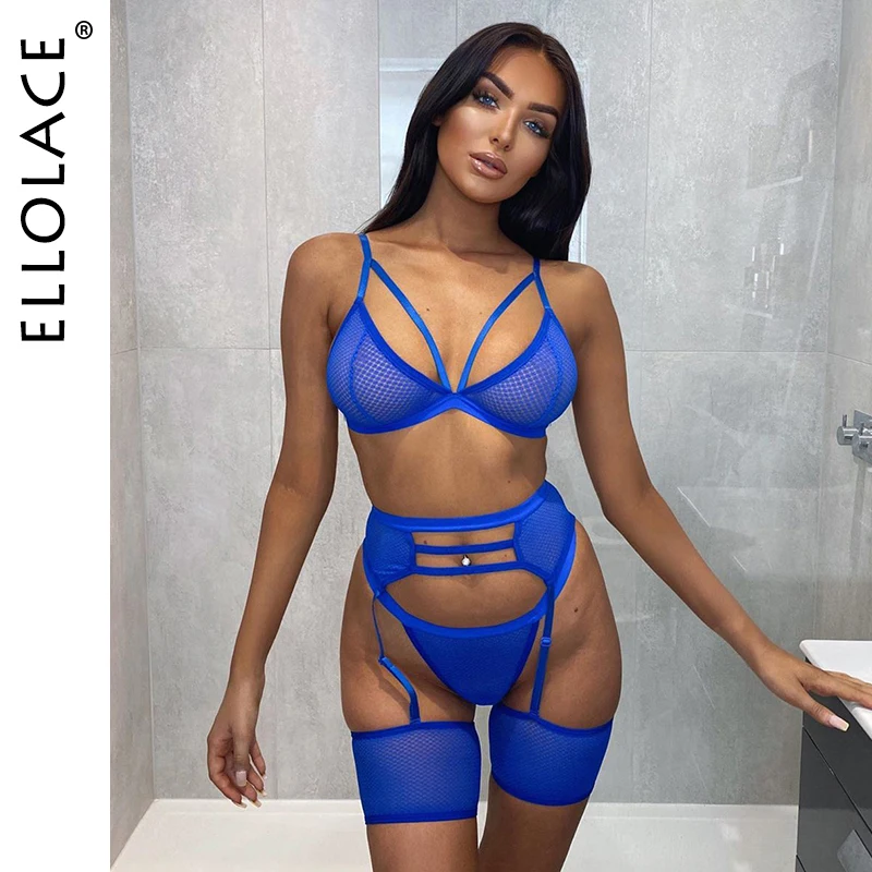 Ellolace чувственное нижнее белье экзотическое сетчатые прозрачные короткие