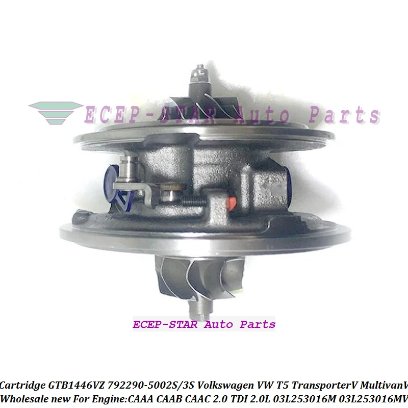 Turbo Cartridge CHRA GTB1446VZ 792290 792290-5002S 792290-5003S 03L253016MV For Volkswagen VW T5 Transporter V Multivan V CAAA CAAB CAAC 2.0 TDI 2 (5)