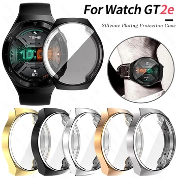 

case for Huawei watch gt 2e gt2e gt2 e cover tpu plating screen protector case smart watch electroplated plated protective coque