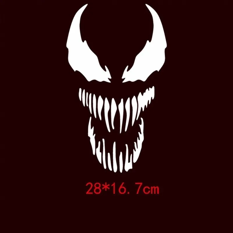 PGY Fine Hero Venom Mark Iron on Transfers для одежды Ткань Горячая виниловая теплопередача патчи аппликация на футболку наклейки