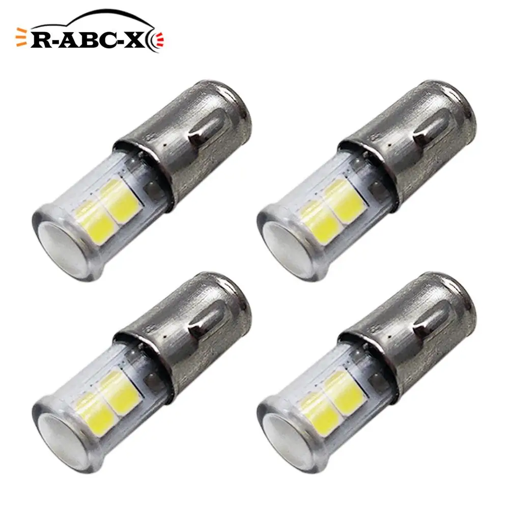

4 pcs ba7s t7 led bulb Reverse Turn Lamp Warning Lamp dashboard light Instrument light 6V white warm white