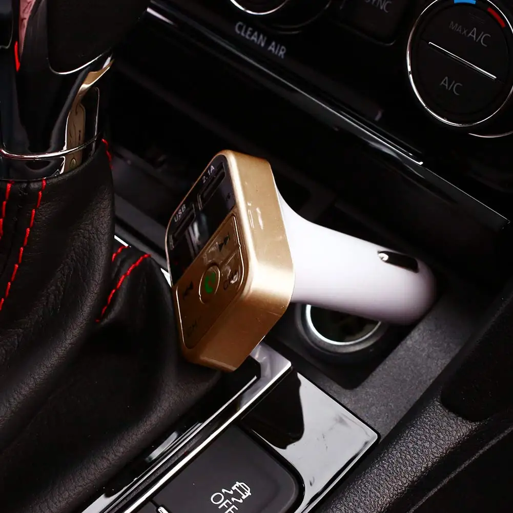 Vehemo Быстрая зарядка 2,1+ EDR Автомобильный Usb MP3-плеер беспроводной Bluetooth ресивер стерео автомобильный mp3-плеер Bluetooth FM громкой связи