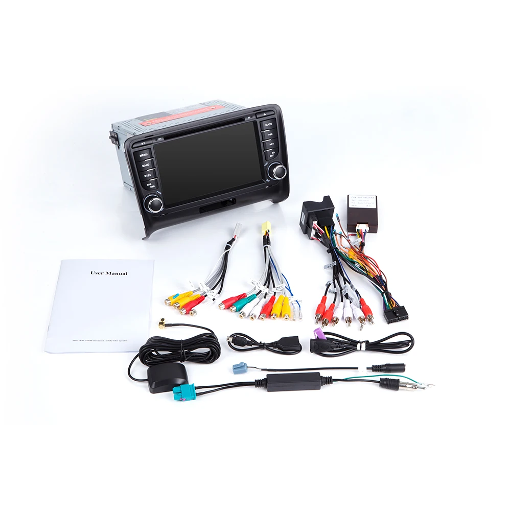 Discount AutoRadio 2 Din Android 9.0 Car DVD GPS Navigation For AUDI TT MK2 8J 2006 2007 2008 2009 2010 2011 2012014 Multimedia 4G 64G 5