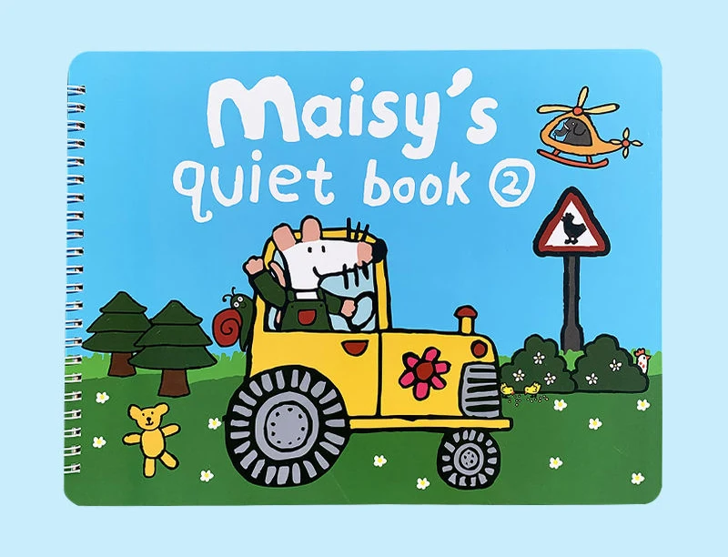 Maisy Mouse Wave Inglês Imagem Para Crianças, Storybook, Sticker Book, QI,  Prática EQ, Aprendizagem Anime, 20Pcs, Conjunto - AliExpress