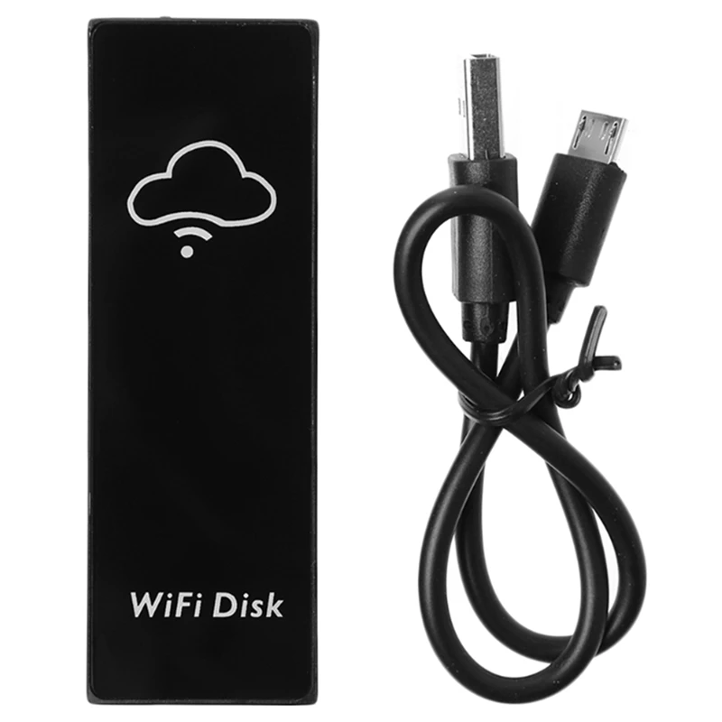 Wi-Fi диск памяти коробка для хранения Жесткий TF/MicroSD кард-ридер Обмен файлами |
