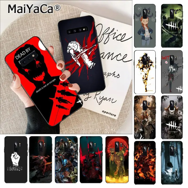

MaiYaCa Dead by Daylight Novelty Fundas Phone Case Cover for Samsung S9 S9 plus S6 edge plus S7 S7edge S8 S8plus S10 S10 plus