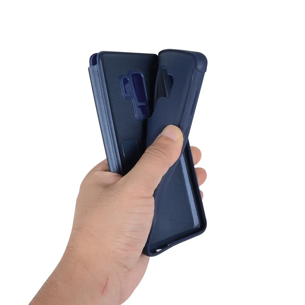 C зеркальным покрытием Роскошный чехол-книжка для samsung Galaxy A10 A20 A30 A40 A50 A60 A70 A80 A2 Core M10 M20 M30 чехол из крокодиловой кожи