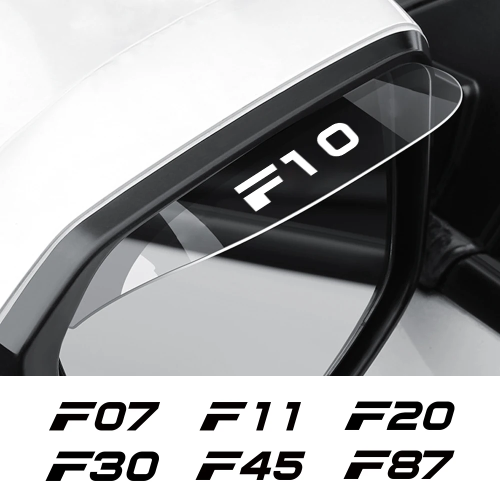 2pcs Car Rainproof Eyebrow Cover For BMW F30 F10 F20 F21 F31 F34 F35 F25 F15 F32 F33 F36 F11 F18 F12 F13 F07 F87 F20 F24 F48