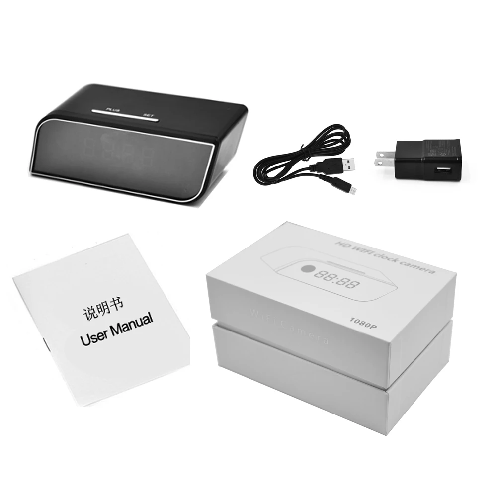 Фотокамера VD I3 Mini HD 720p WiFi веб камера H.264 Формат сжатия 140 градусов широкоугольный