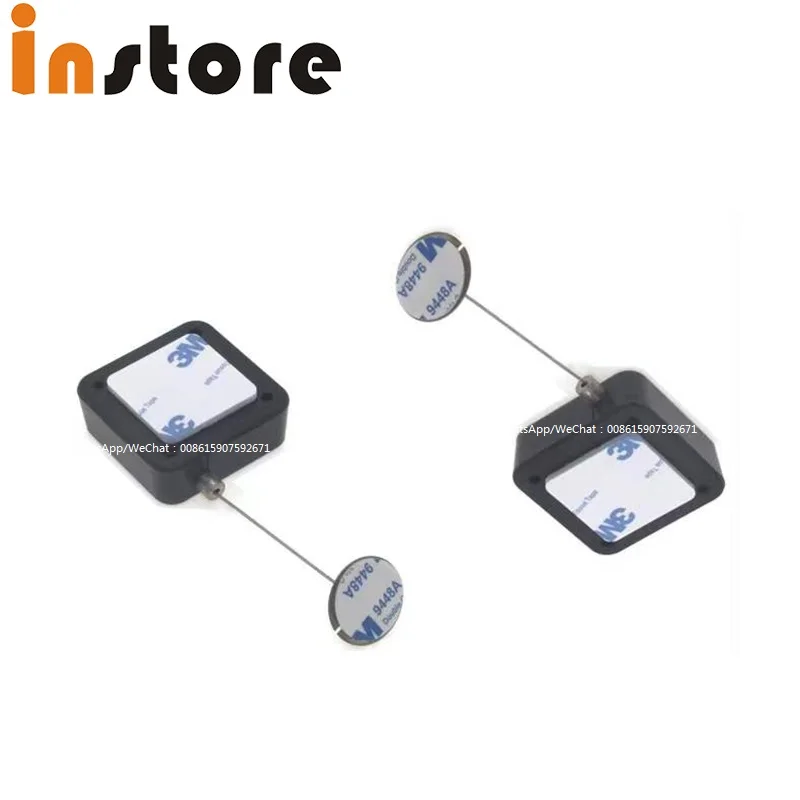 50 Telescopic Anti-Theft Cable Box Wire Rope Puller Automatic Line Box Wire Rope Puller Anti-Theft Chain Button