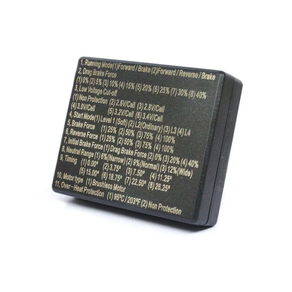 Контроллер скорости hp 60A ESC+ 3560 мотор 540+ программная карта бесщеточный комбо для 1/10 1/12 RC Drift Racing Touring Sport Cars