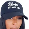 Women's 12 horoscope Baseball Caps Letter Embroidery snapback hat Solid Adult Unisex Cotton adjustable trucker hat Gorros 1