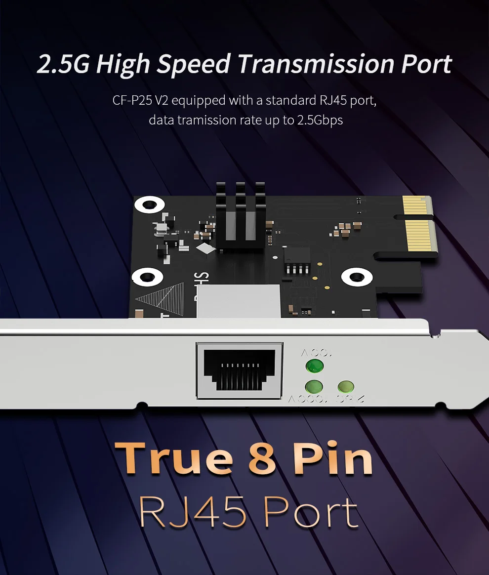 rede 10 100 1000mbps rtl8125b rj45 com