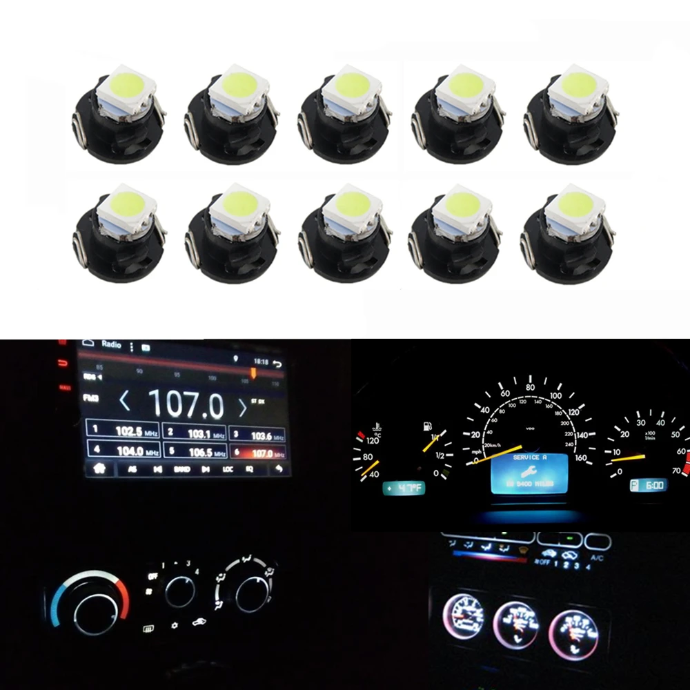 WLJH T4.7 Neo клиновидный Led A/C климатический обогреватель светильник для 2001-2012 Dodge Ram 1500