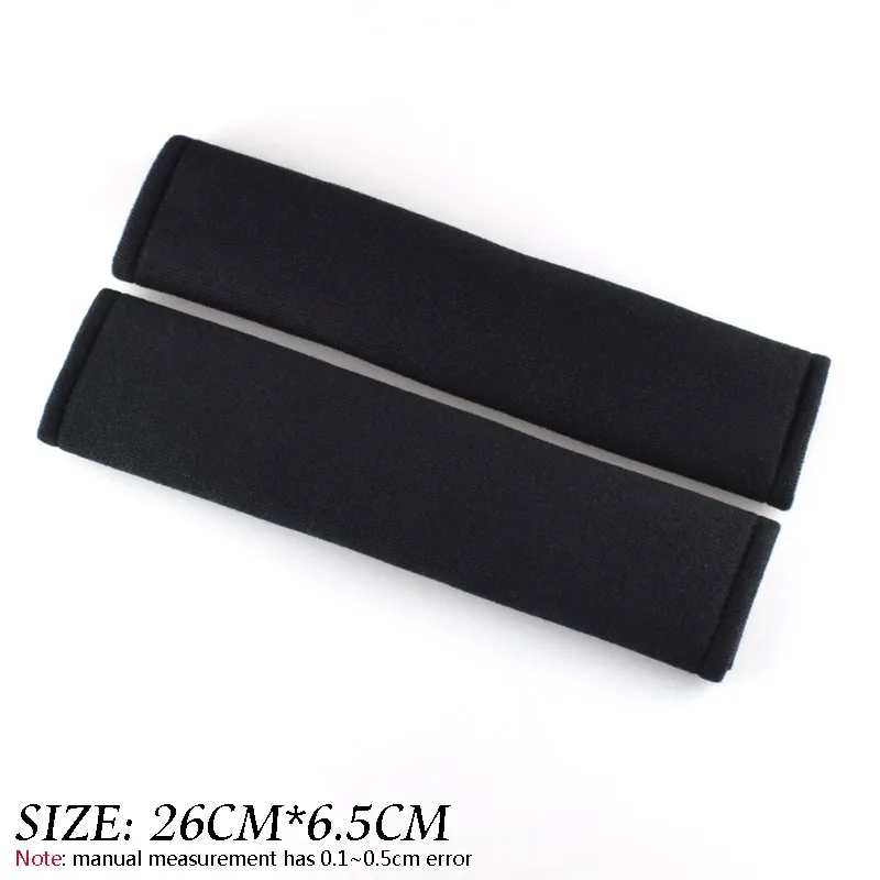 Auto Seat Belt Cover Pure Cotton Car-Styling Case For Mercedes Benz C63 E39 E60 S AMG Classe W203 W202 W208 W210 Kia Car Styling