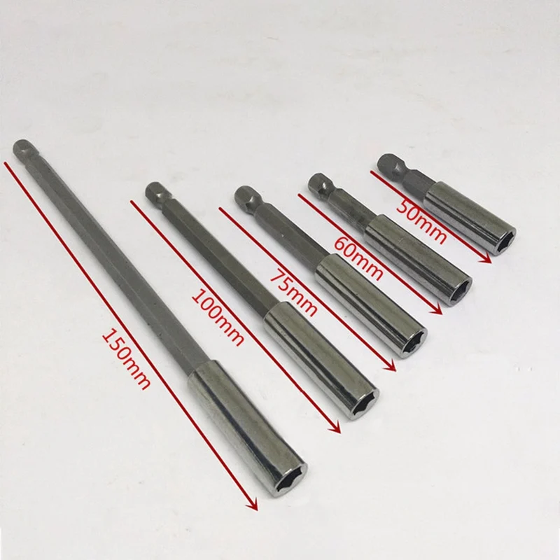 

1Pcs Magnetic Extension Bit Set Extensions Change Hex Rod Shank Long Handle Screwdriver Tip Holder Hand Tool Socket